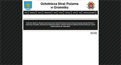 Desktop Screenshot of osp.gromnik.pl